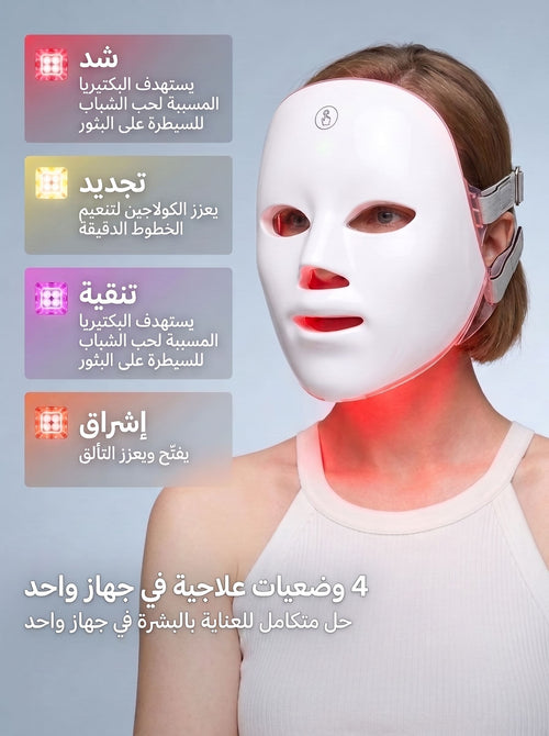 الذكي للعناية الضوئية بالبشرة Hello Skin قناع
